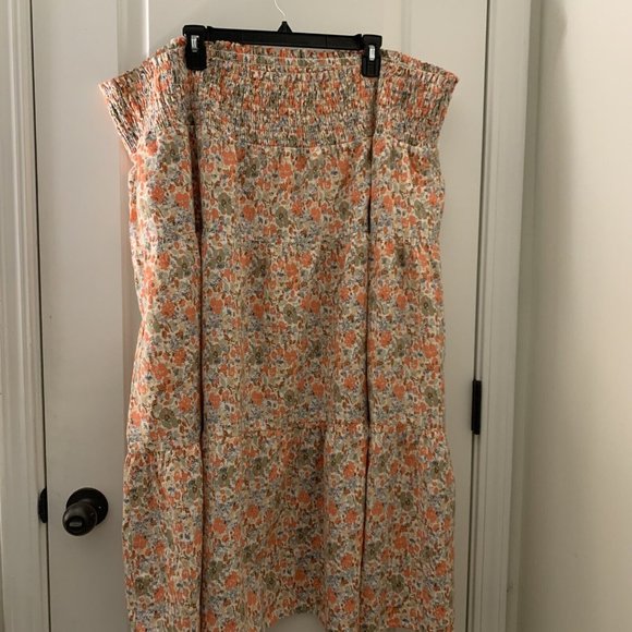 Universal Thread Dresses & Skirts - Universal Thread Women's Brown Floral Maxi Skirt Tiered Choose Your Size